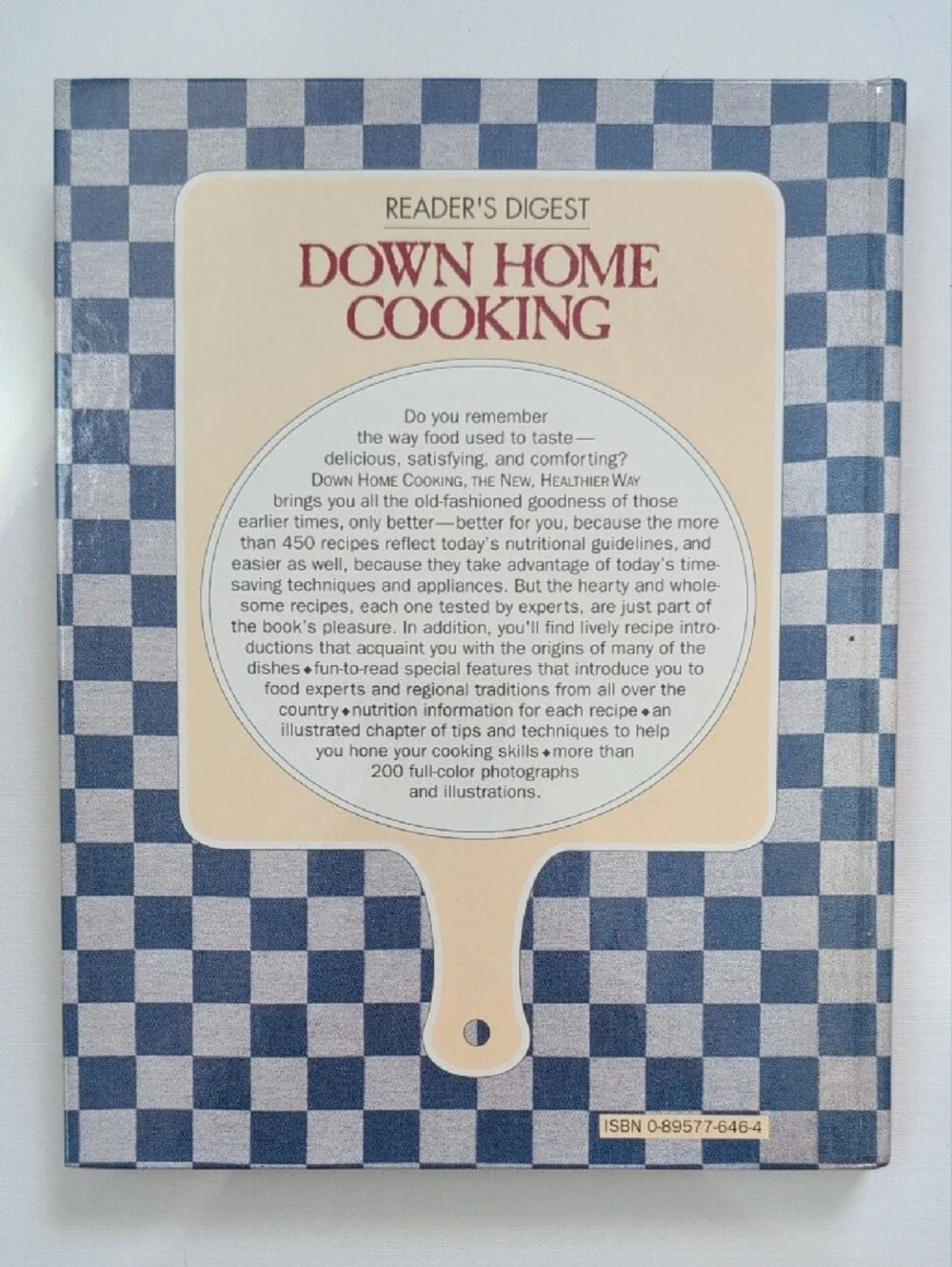 VTG 1994 Readers Digest Down Home Cooking Cookbook 1st Print Healthier Recipes